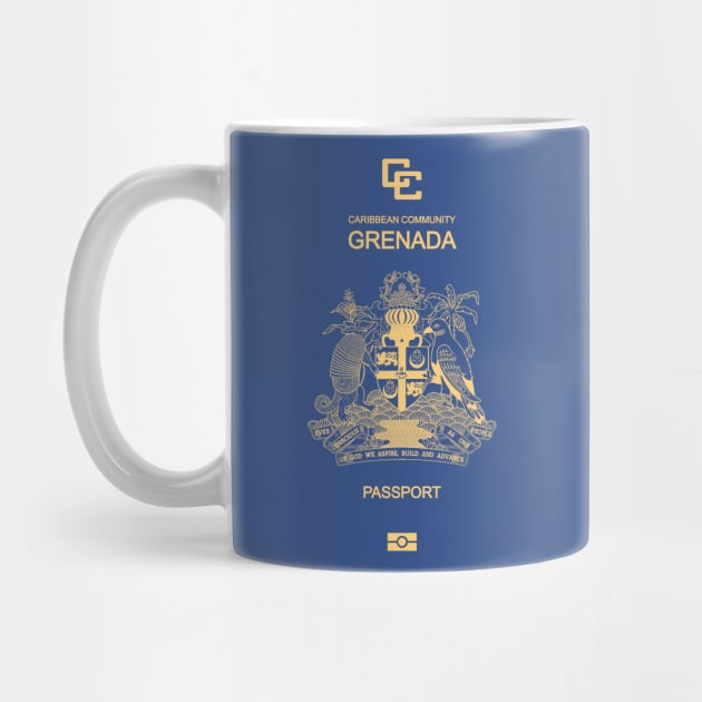 Grenada passport by Travellers